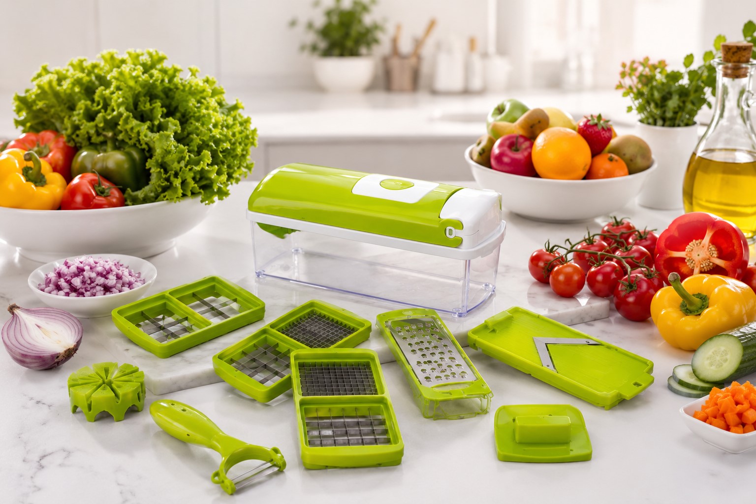 3v5Oeas0JJ22G9HI1OZQJSwTKwlU3FMfJI29venC.jpg nicer dicer قطاعة خضروات وفواكه من 13 قطعة – Image 1