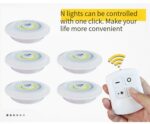 Lampe LED Sans Fil avec Télécommande – Éclairage à Intensité Variable (5+1Télecommande) – Image 3