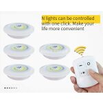 Lampe LED Sans Fil avec Télécommande – Éclairage à Intensité Variable (5+1Télecommande) – Image 3