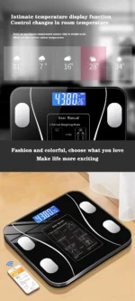 Balance impédancemètre intelligente sans fil avec application pour smartphone et compatible Bluetooth – Image 10