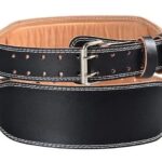 Ceinture de musculation large en cuir PU pour haltérophilie entraînement de force protection de la taille et du dos