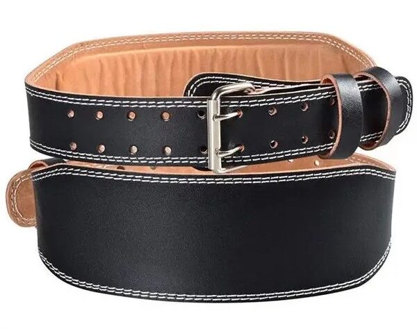 Ceinture de musculation large en cuir PU pour haltérophilie entraînement de force protection de la taille et du dos