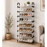 Étagère à chaussures Simple à 8 étages rangement – Image 3