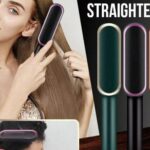 straight comb  فرشاة شعر كهربائية 2 في 1