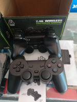 Console de jeu vidéo avec double manette sans fil,2.4G, 4K,20000 jeux,64 Go,jeux rétro pour PS1,GBA – Image 4