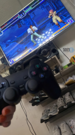 Console de jeu vidéo avec double manette sans fil,2.4G, 4K,20000 jeux,64 Go,jeux rétro pour PS1,GBA – Image 3