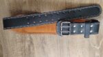 Ceinture de musculation large en cuir PU pour haltérophilie entraînement de force protection de la taille et du dos – Image 3