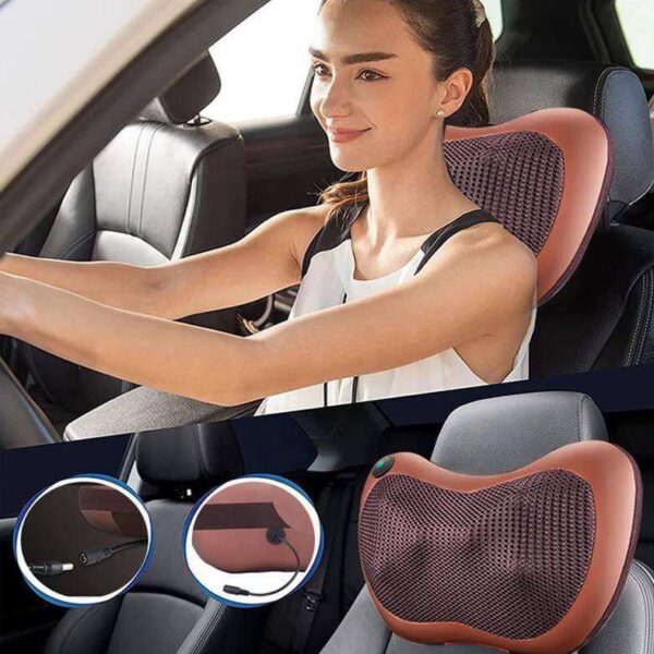 Car and Home Massage Pillow وسادة مساج للسيارة والمنزل