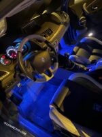 Lampe d'ambiance LED pour pied de voiture avec télécommande sans fil USB – Image 2