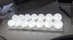 LED Mirror Lights Kit De Maquillage Professionnel (12 pièces 3 Couleurs) – Image 2