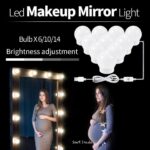 LED Mirror Lights Kit De Maquillage Professionnel (12 pièces 3 Couleurs) – Image 4
