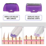 Rasoir multifonctionnel 3 en 1 avec chargement USB tondeuse à sourcils domestique – Image 2