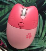 Souris sans fil 2.4G Souris Sans Fil Patte de Chat Dessin Animé Silencieuse