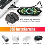 Vélo Clignotant Feu arrière Feux de vélo à distance LED USB Rechargeable – Image 4