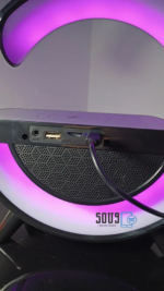 Haut-parleur Bluetooth LED avec Chargeur Sans Fil Intégré – Image 2