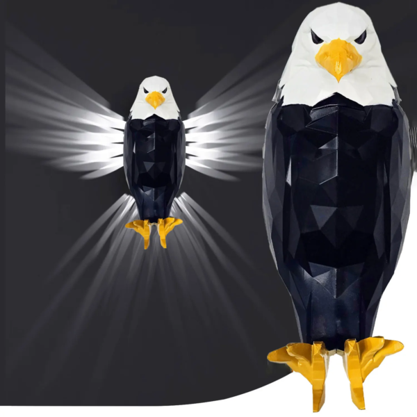 مصباح حائط ديكوري على شكل نسر  LED  -  Applique murale Aigle Royal avec lumière œil de lion