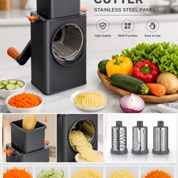 Hachoir Vegetable Cutterقطاعة  متعددة الوظائف 3 في 1
