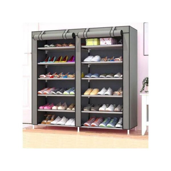SHOE CABINETخزانة أحذية مزدوجة من 12 طبقة
