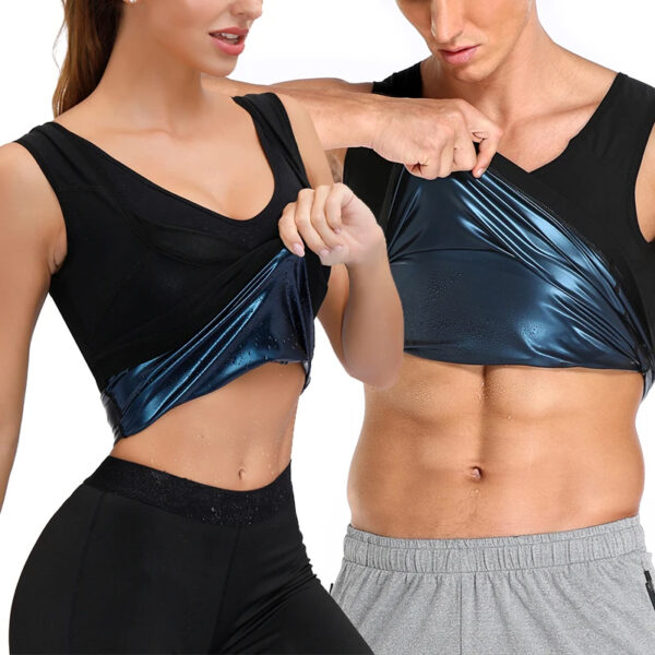 sweat shaper men   قميص حرق دهون البطن