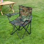 Chaise Pliante de Camping Militaire avec Porte-Gobelet – Portable et Robuste