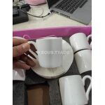 Ensemble deTasses de Café + Sous Tasses – Image 2