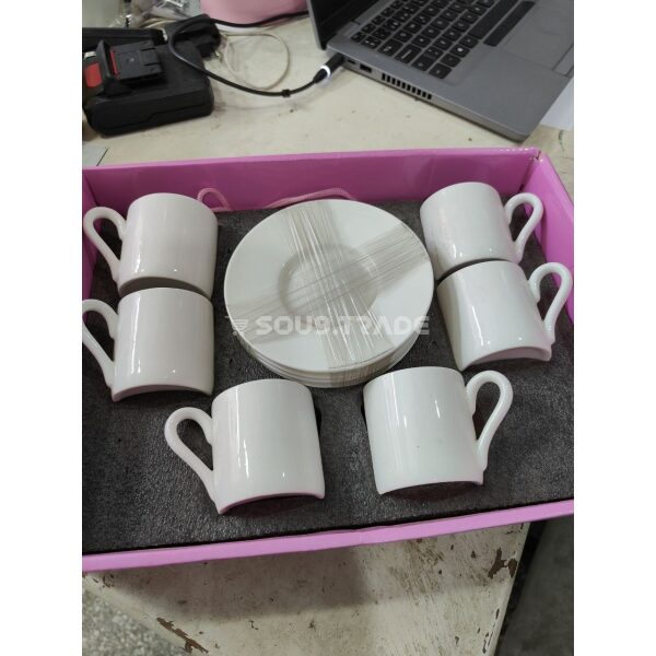 Ensemble deTasses de Café + Sous Tasses