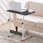 Bureau d'Ordinateur Portable Réglable avec Roulettes – Table Mobile pour Lit, Canapé et Bureau | Hauteur Ajustable 62 à 90 cm – Image 11