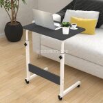 Bureau d'Ordinateur Portable Réglable avec Roulettes – Table Mobile pour Lit, Canapé et Bureau | Hauteur Ajustable 62 à 90 cm – Image 10