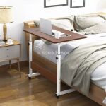 Bureau d'Ordinateur Portable Réglable avec Roulettes – Table Mobile pour Lit, Canapé et Bureau | Hauteur Ajustable 62 à 90 cm – Image 6
