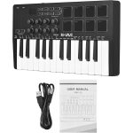 Clavier de commande MIDI 25 touches Mini clavier portable – Image 3