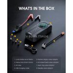 Démarreur de Batterie 1000A avec Compresseur d'Air 150 PSI – Booster de Voiture Portable 2 en 1 – Image 2