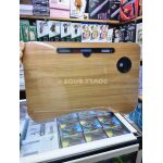 Table d'Ordinateur Portable Pliante en Bois – Bureau Pliable avec Support Téléphone, Porte-Gobelet et Porte-Stylo – Image 12