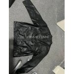 Veste en Cuir Homme Style Motard – Blouson Casual Élégant pour Printemps et Automne – Image 4