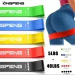 Bandes de Résistance Fitness 5 Pièces – Élastiques de Musculation, Yoga, Squat, Jambes et Fessiers – Image 11