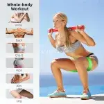 Bandes de Résistance Fitness 5 Pièces – Élastiques de Musculation, Yoga, Squat, Jambes et Fessiers – Image 9