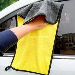 Serviettes Microfibre Auto 6 Pièces 30×60 cm – Chiffons de Nettoyage et Séchage Double Face pour Voiture – Image 11