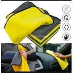 Serviettes Microfibre Auto 6 Pièces 30×60 cm – Chiffons de Nettoyage et Séchage Double Face pour Voiture – Image 9