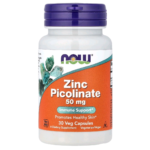 NOW Foods Zinc Picolinate 50 mg – Zinc Immunité & Bien-Être