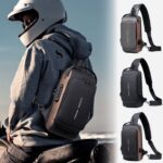 Sacoche de Poitrine Imperméable Multifonctionnelle avec Port USB – Image 2