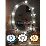 LED Mirror Lights 10 Ampoules – Lumières Miroir Maquillage USB – Image 5
